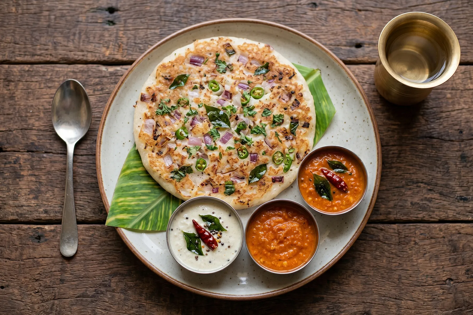 Onion Uttapam